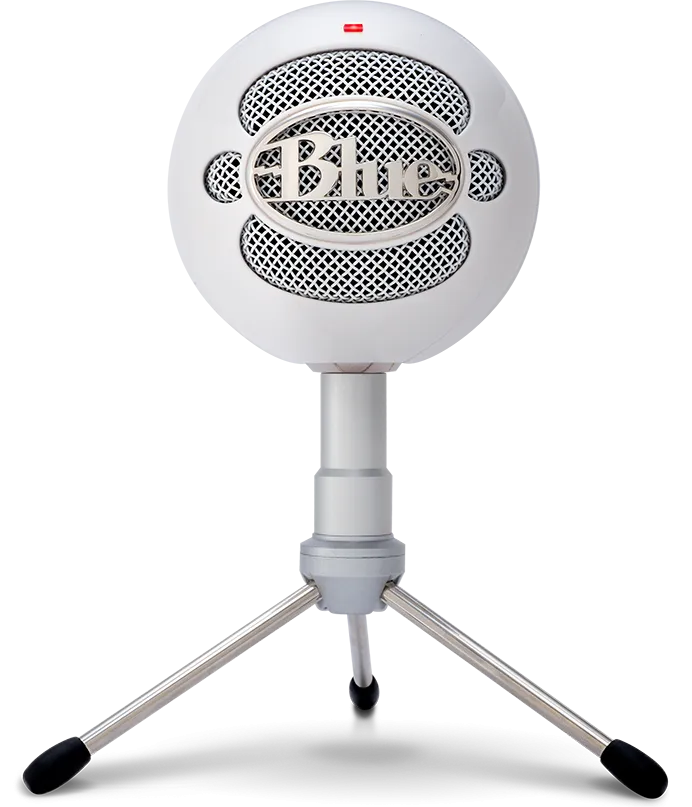 Blue Snowball iCE White - Plug and Play USB Microphone