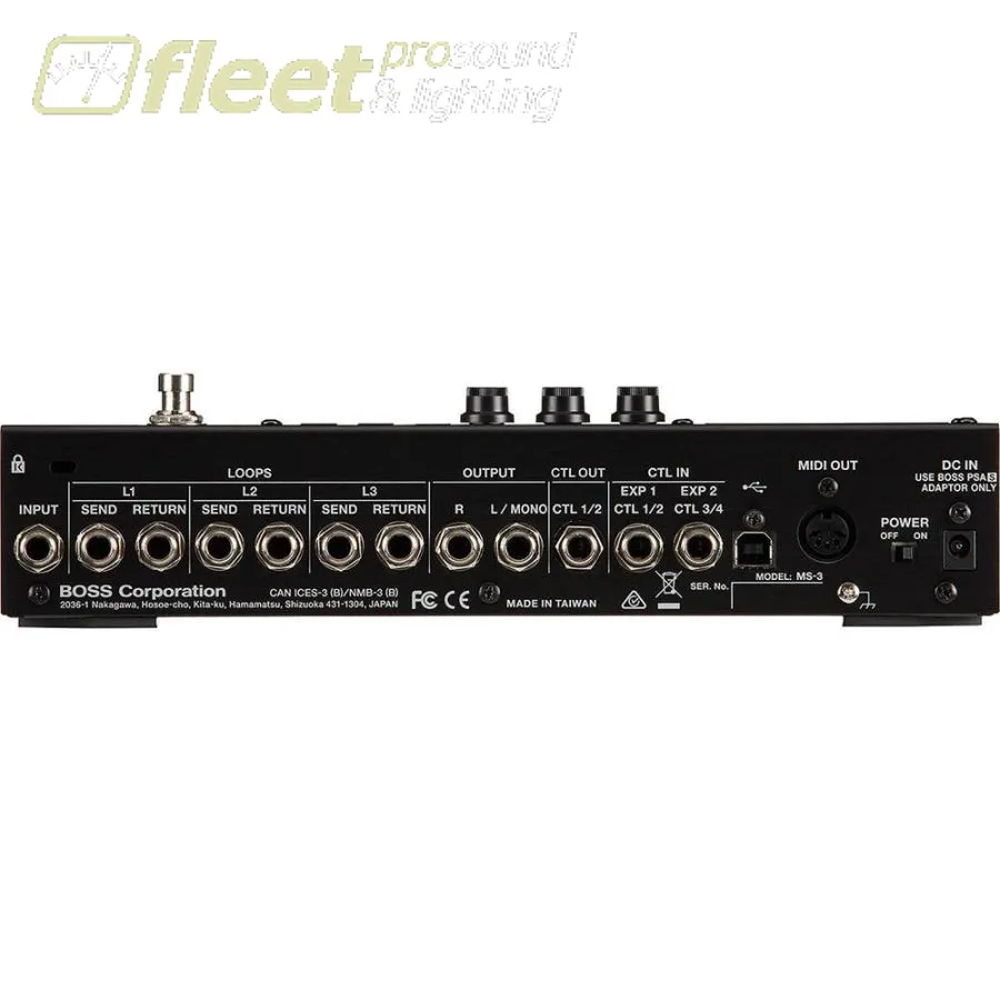 Boss MS-3 Multi-Effects Switcher with Onboard Processing