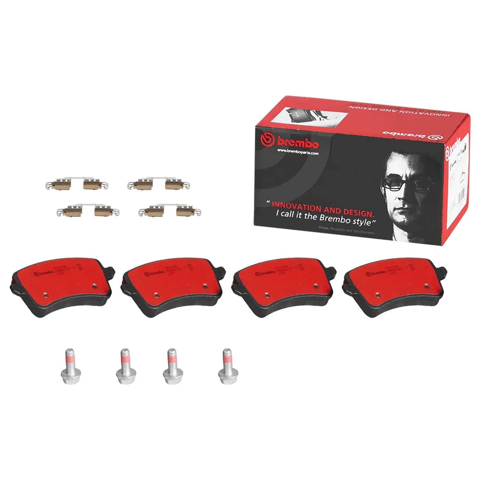 Brembo Disc Brake Pad and Rotor Kits KT04176