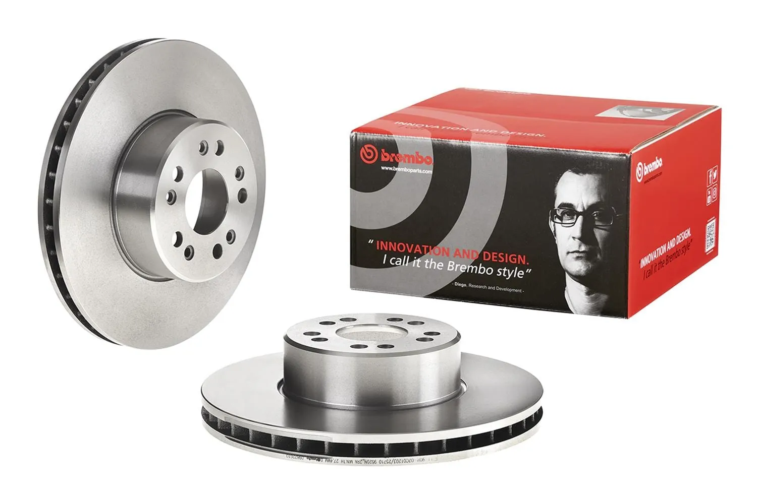 Brembo Disc Brake Pad and Rotor Kits KT04400