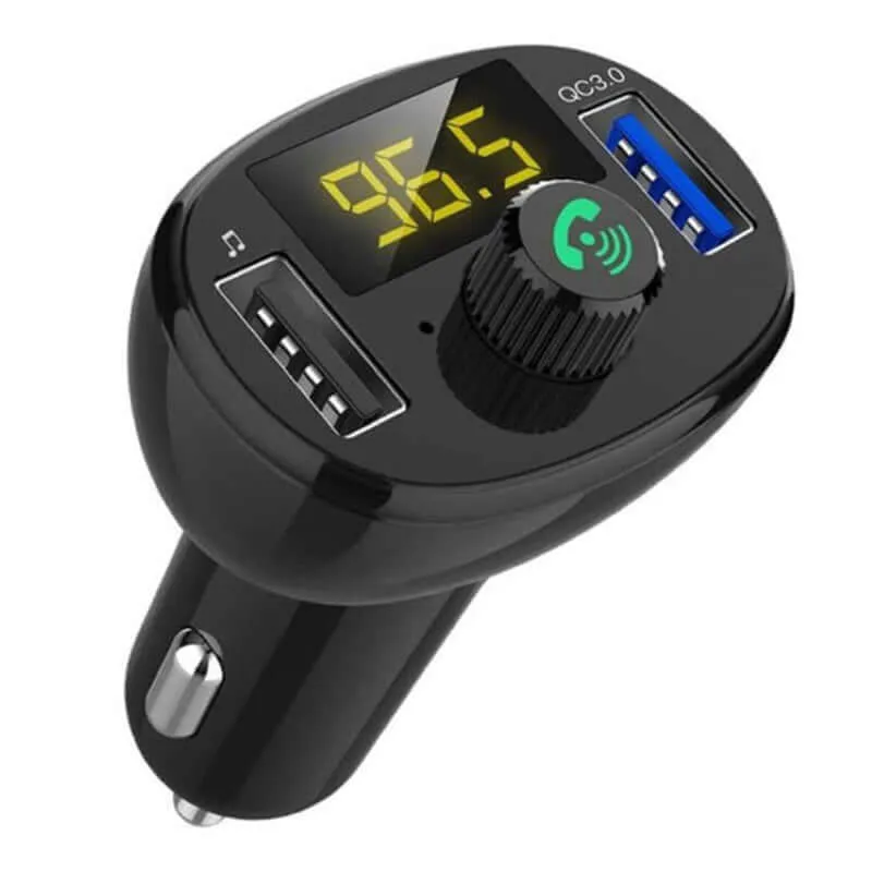 Car Bluetooth Receiver Wireless Radio Adapter Hands-Free Car Kit