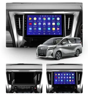 Car Dealz 10.2" Android 10.0 Toyota Alphard H30 2015 - 2020 In Dash Plus OEM Fascia