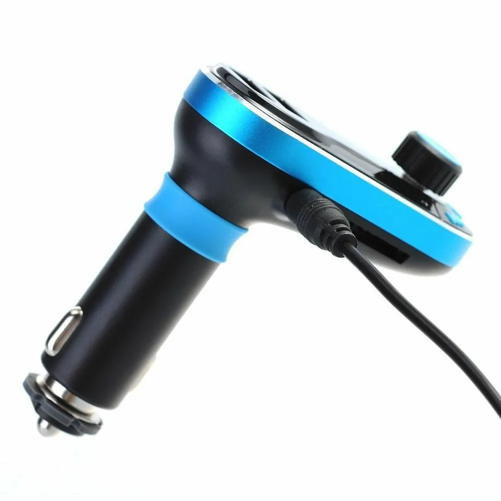 Car FM Transmitter Bluetooth Hands-free LCD MP3 Player Radio Adapter Kit Charger