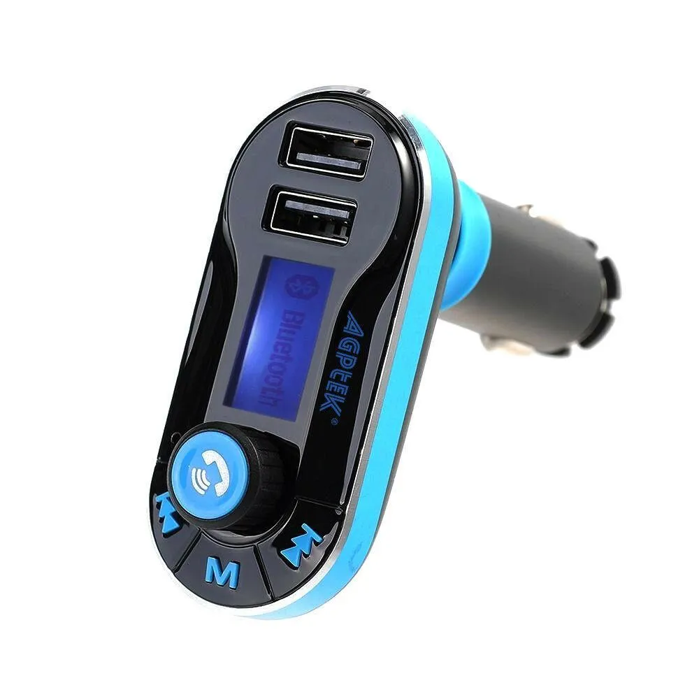 Car FM Transmitter Bluetooth Hands-free LCD MP3 Player Radio Adapter Kit Charger