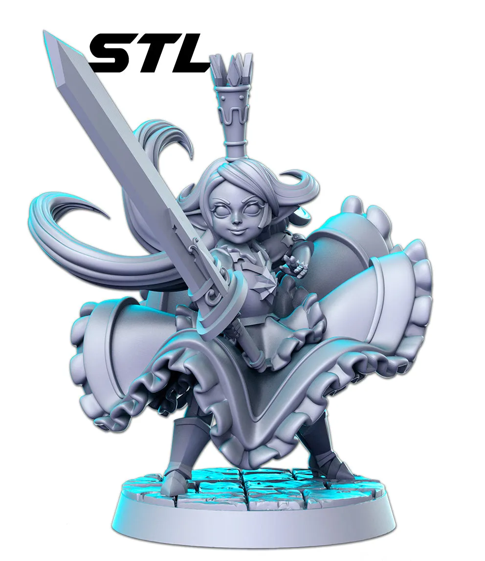 Charlotta Anime Series Vol.3 3D Printed Miniature