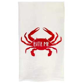 Crab Kitchen Towel- Bite Me