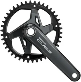 CUES FC-U8000-1 Crankset - 170mm 9/10/11-Speed 42t Asymmetric 96 BCD Hollowtech II BLK