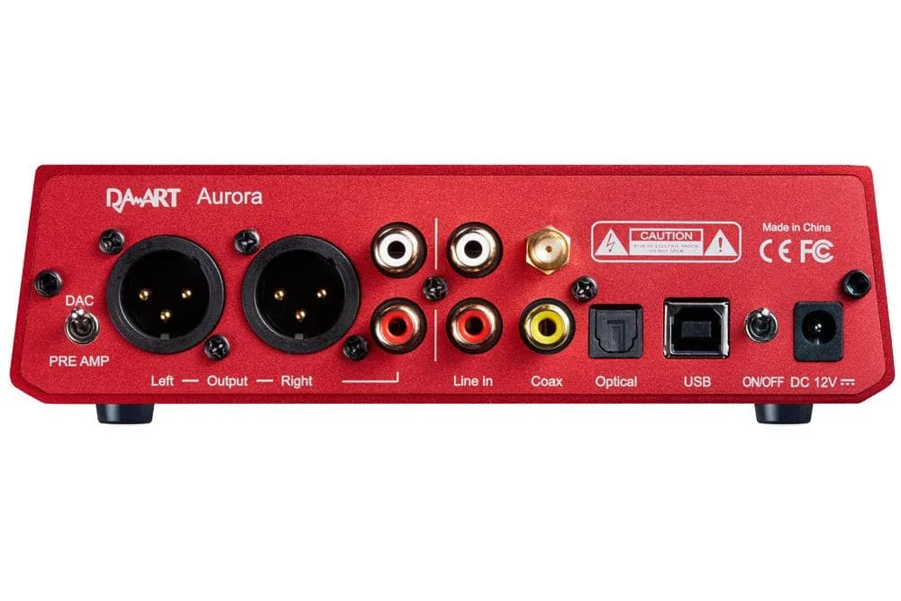 DAART AURORA ES9068AS Desktop DAC & Headphone Amplifier (YULONG)