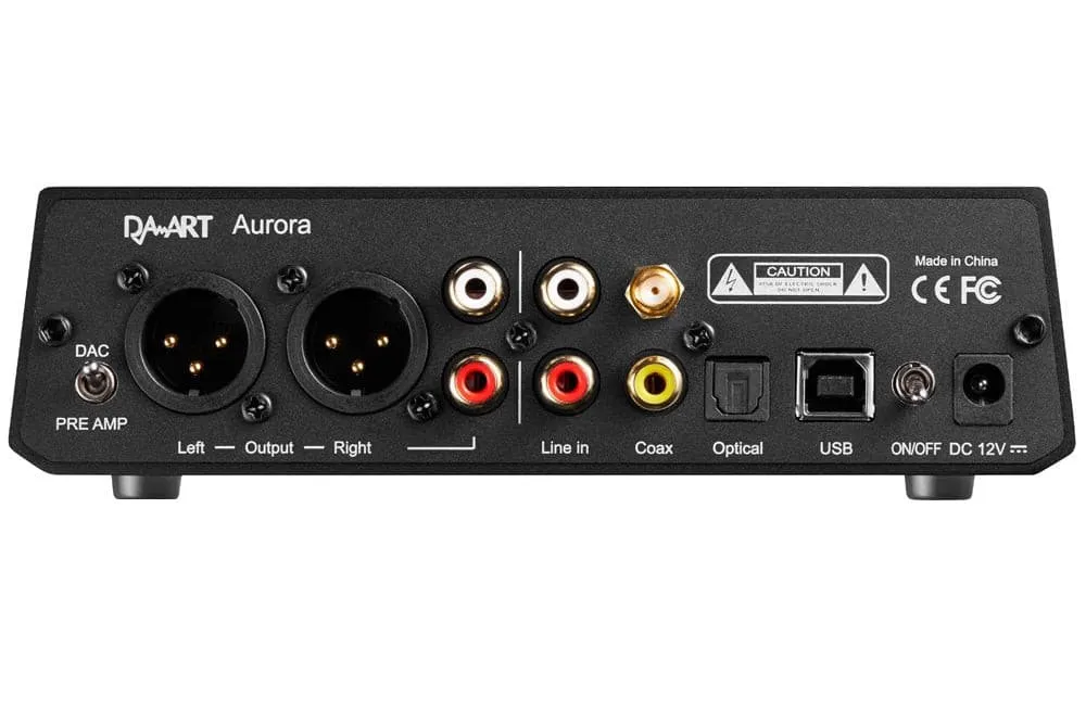 DAART AURORA ES9068AS Desktop DAC & Headphone Amplifier (YULONG)