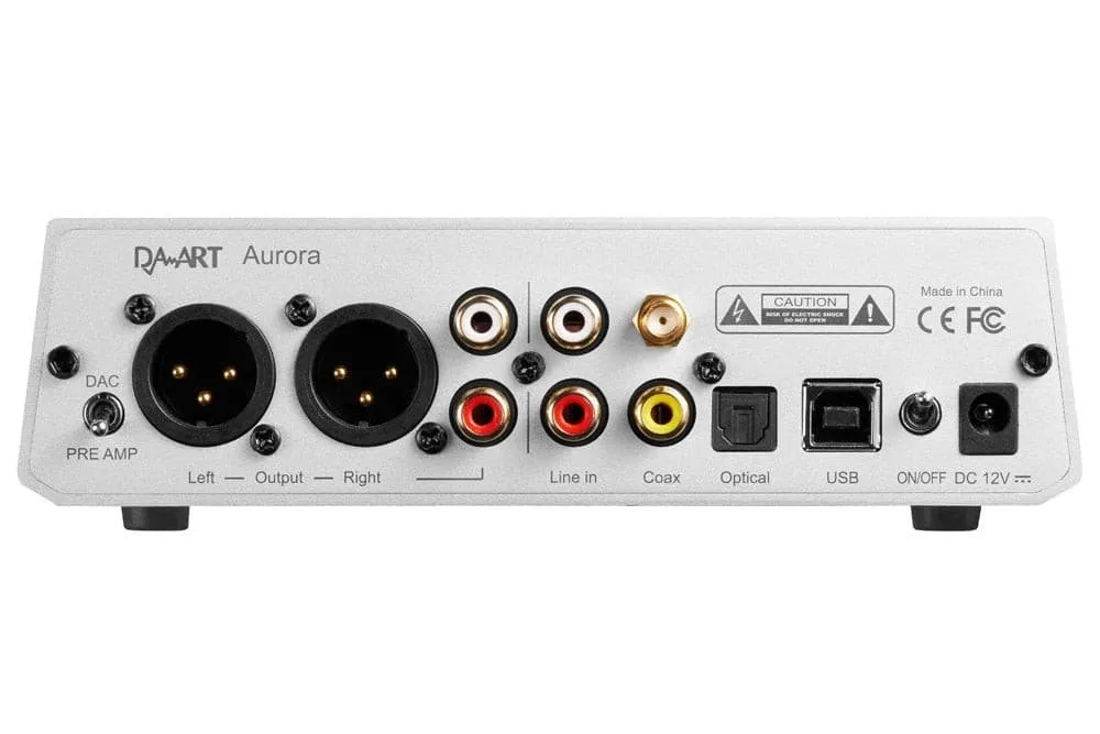 DAART AURORA ES9068AS Desktop DAC & Headphone Amplifier (YULONG)