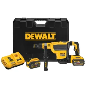 DeWALT (DCH614X2) 60V FlexVolt 1-3/4 In. SDS Max Hammer Kit