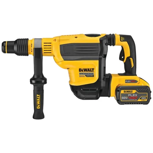 DeWALT (DCH614X2) 60V FlexVolt 1-3/4 In. SDS Max Hammer Kit