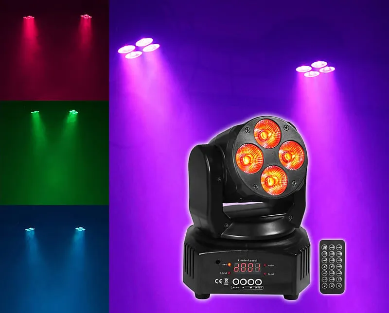 DJ Pack with Facade   Totem Stands   Twin Lights   Moving Heads   Fogger   Hazer   Rockville Controller ROCKVILLE DJ Lighting PACK 1