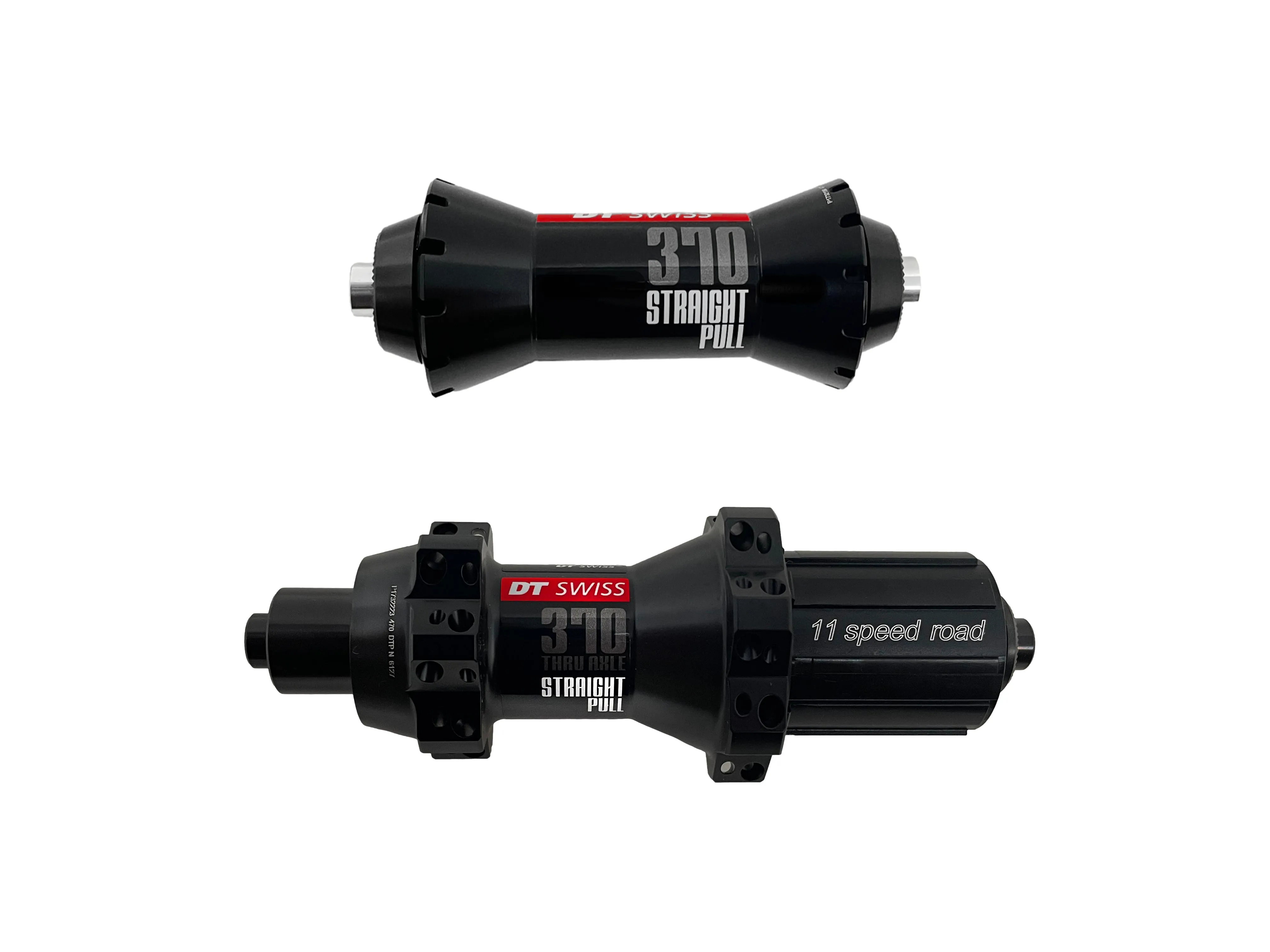 DT Swiss 370 Straight Pull Road Hub Set - 11 Speed - Rim Brake