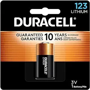 Duracell Ultra High Power Lithium Battery 123 3V