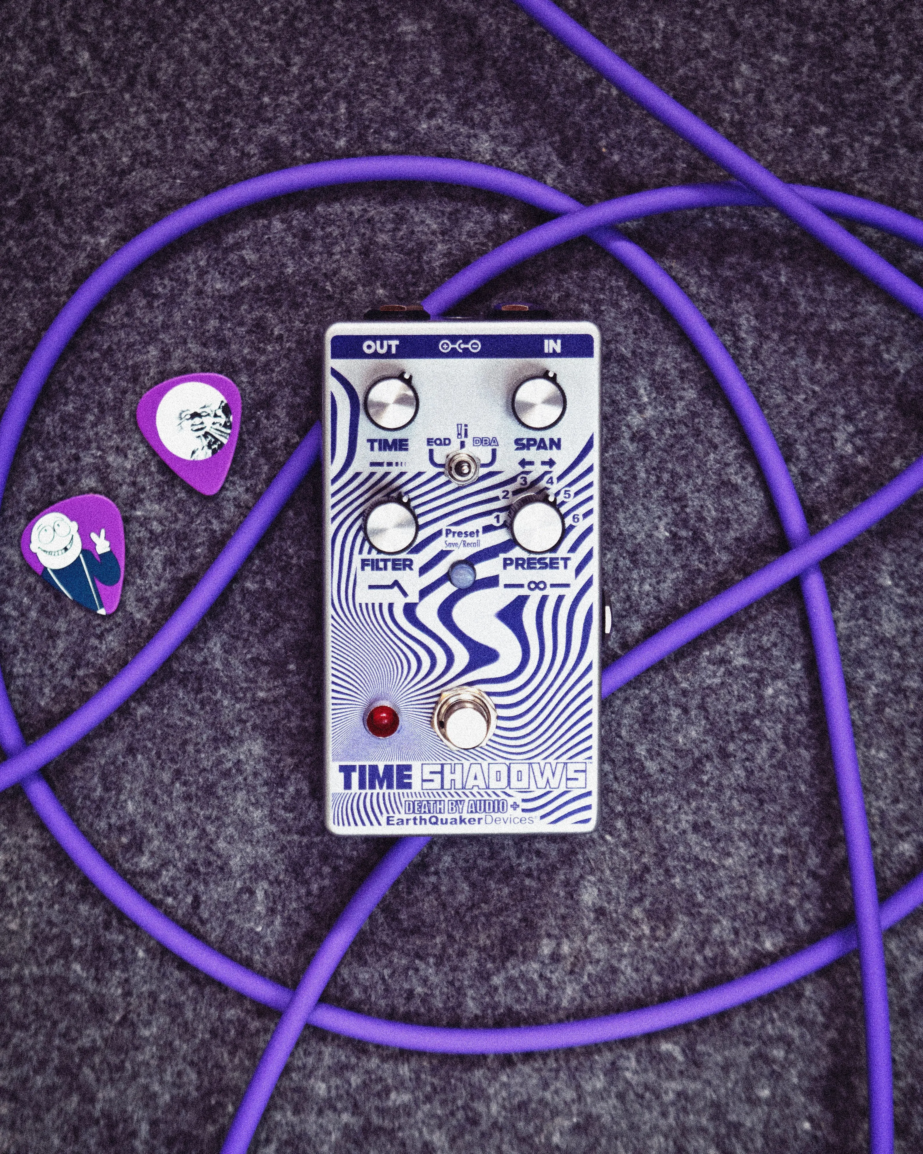 EarthQuaker Devices/Death By Audio Time Shadows  Subharmonic Multi-Delay Resonator