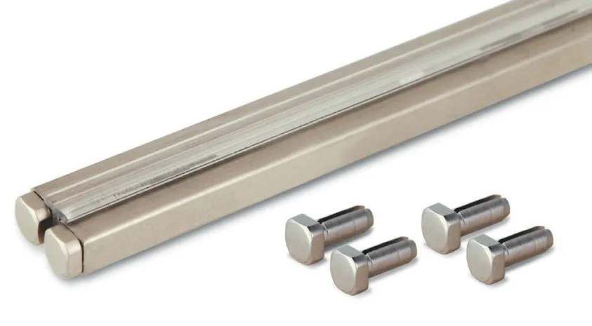Endcaps in Satin Nickel Finish by Stone Lighting