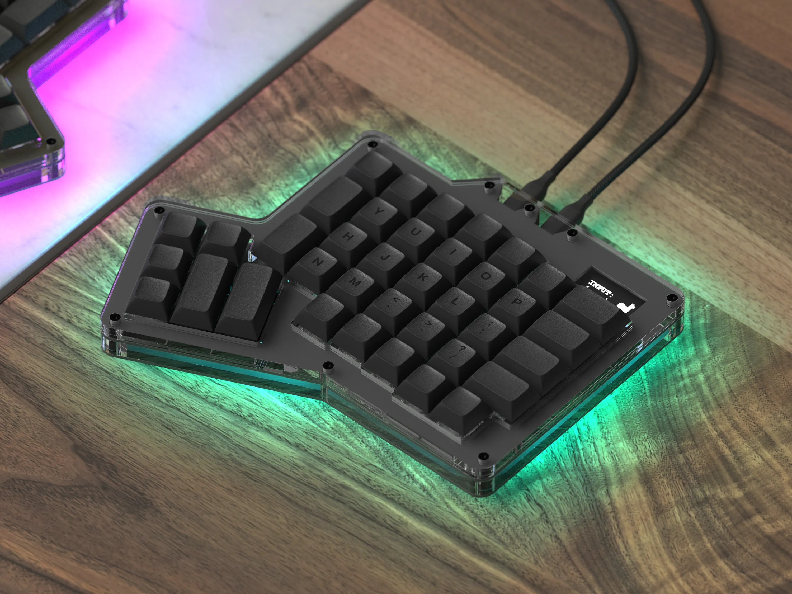 ErgoDox 76 "Hot Dox" V2 Mechanical Keyboard