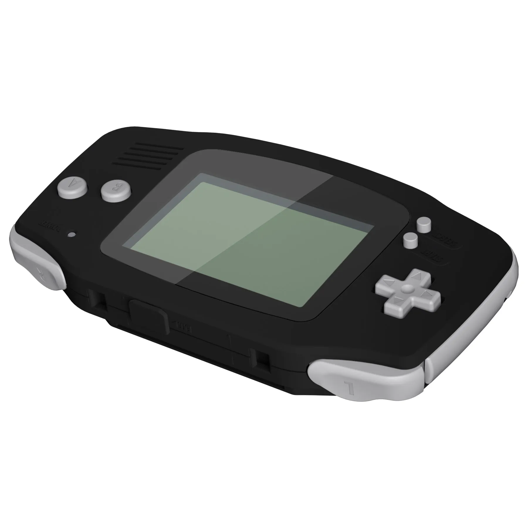 eXtremeRate IPS Ready Upgraded Black Soft Touch GBA Replacement Shell Full Housing Cover Buttons for Gameboy Advance – Compatible with Both IPS & Standard LCD – Console & IPS Screen NOT Included - TAGP3013
