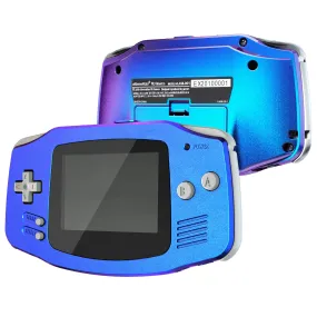 eXtremeRate IPS Ready Upgraded eXtremeRate Chameleon Purple Blue GBA Replacement Shell Full Housing Cover Buttons for Gameboy Advance – Compatible with Both IPS & Standard LCD – Console & IPS Screen NOT Included - TAGP3001