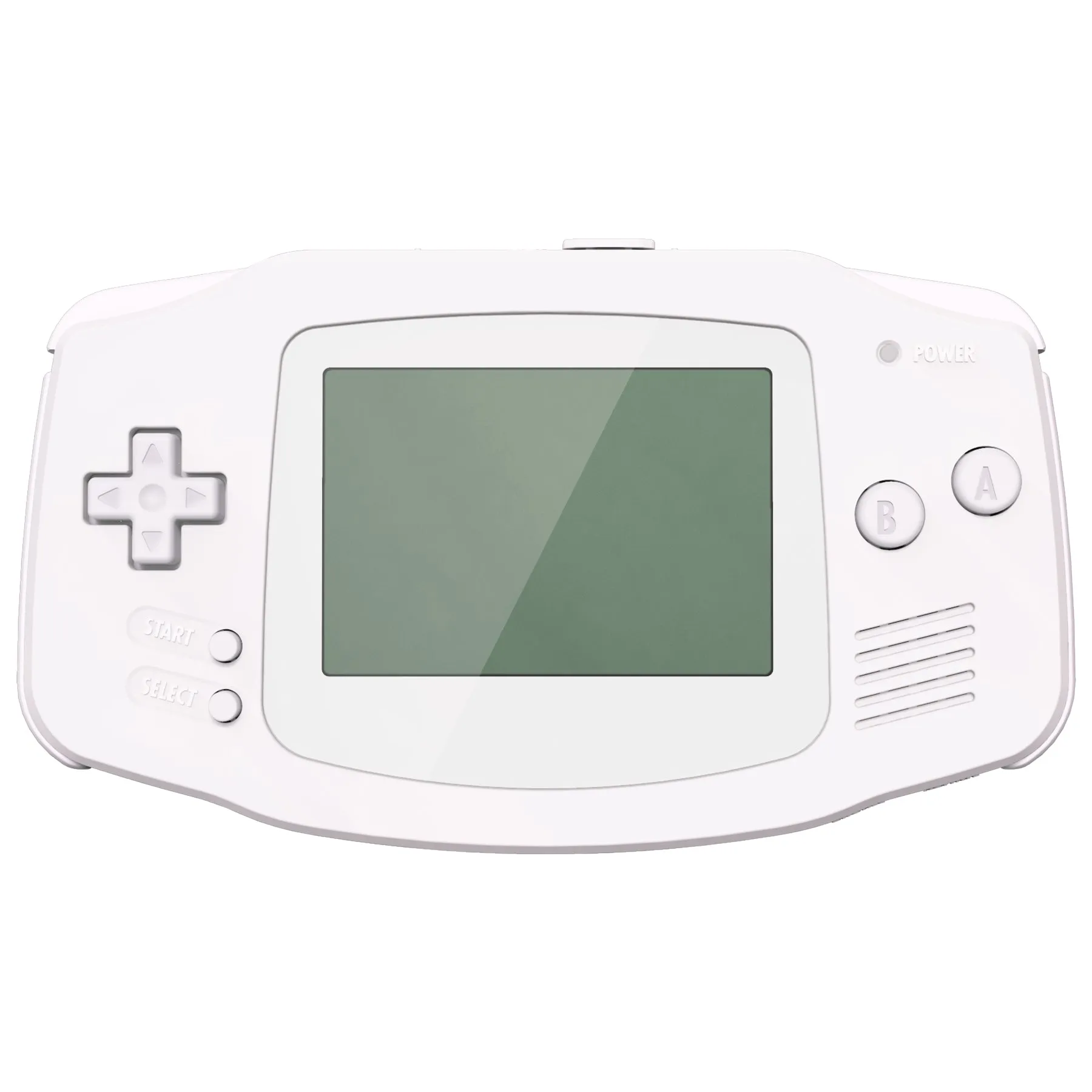 eXtremeRate IPS Ready Upgraded White GBA Replacement Shell Full Housing Cover Buttons for Gameboy Advance – Compatible with Both IPS & Standard LCD – Console & IPS Screen NOT Included - TAGP3014