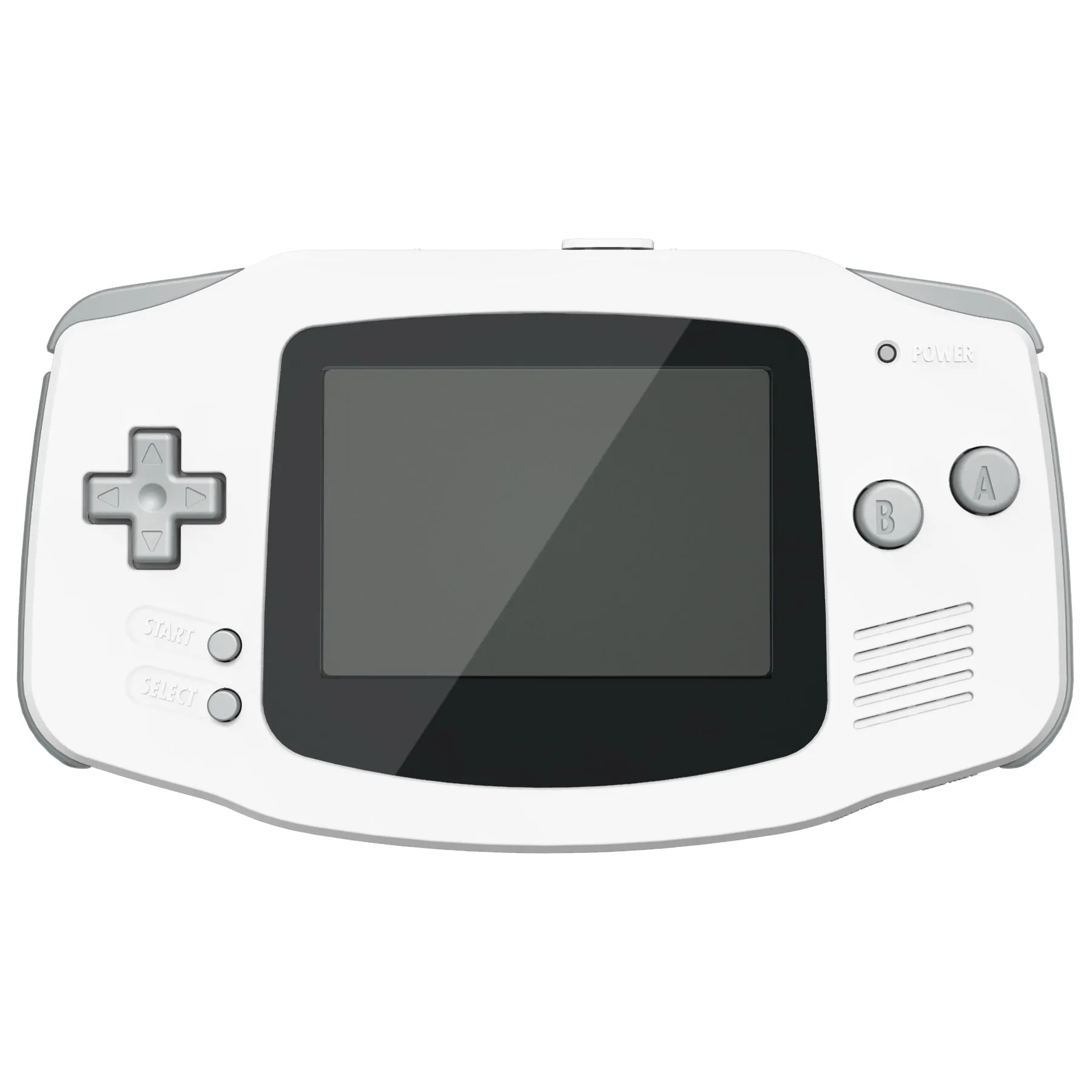 eXtremeRate IPS Ready Upgraded White GBA Replacement Shell Full Housing Cover w/ Buttons for Gameboy Advance – Compatible with Both IPS & Standard LCD – Console & IPS Screen NOT Included - TAGP3008