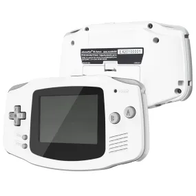 eXtremeRate IPS Ready Upgraded White GBA Replacement Shell Full Housing Cover w/ Buttons for Gameboy Advance – Compatible with Both IPS & Standard LCD – Console & IPS Screen NOT Included - TAGP3008