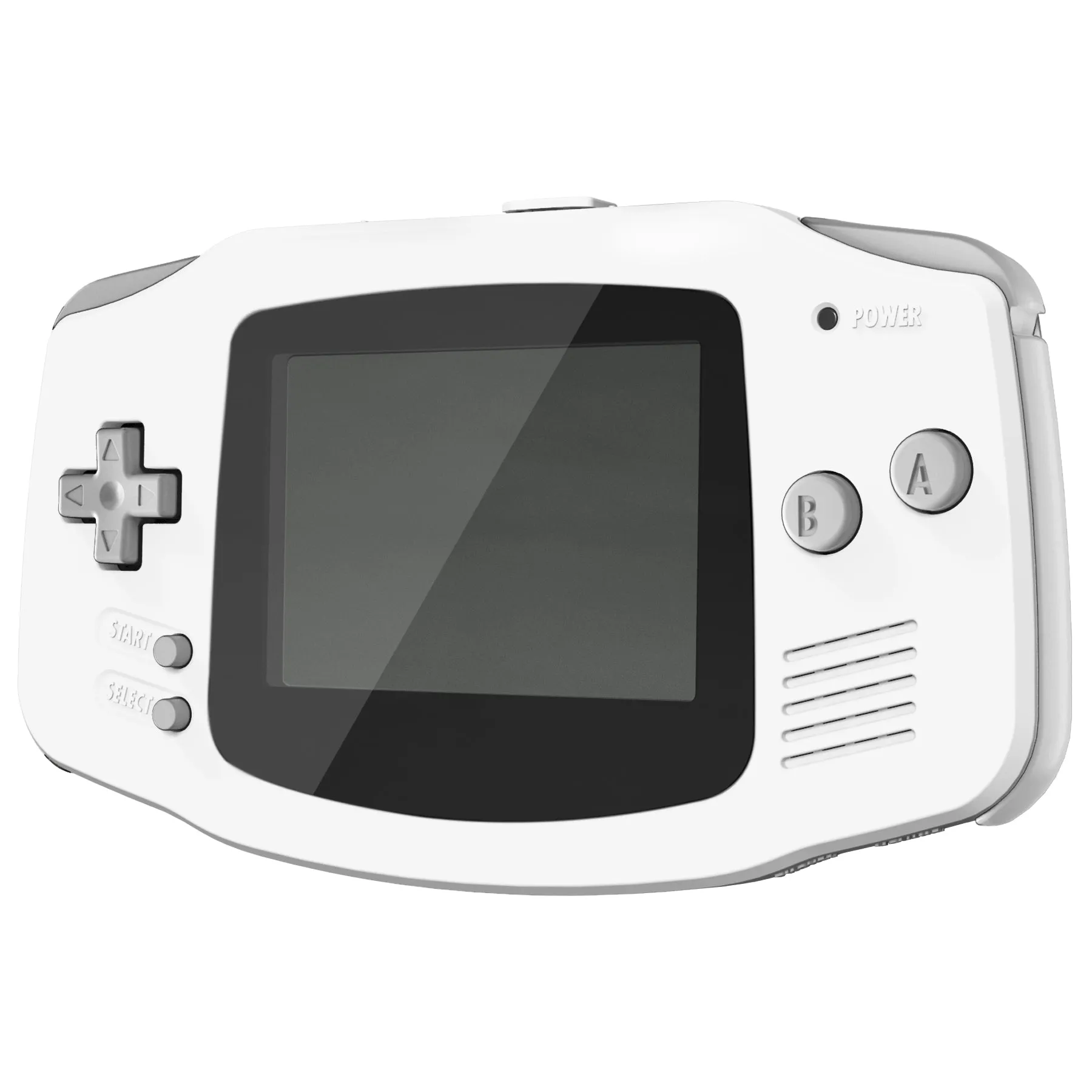 eXtremeRate IPS Ready Upgraded White GBA Replacement Shell Full Housing Cover w/ Buttons for Gameboy Advance – Compatible with Both IPS & Standard LCD – Console & IPS Screen NOT Included - TAGP3008