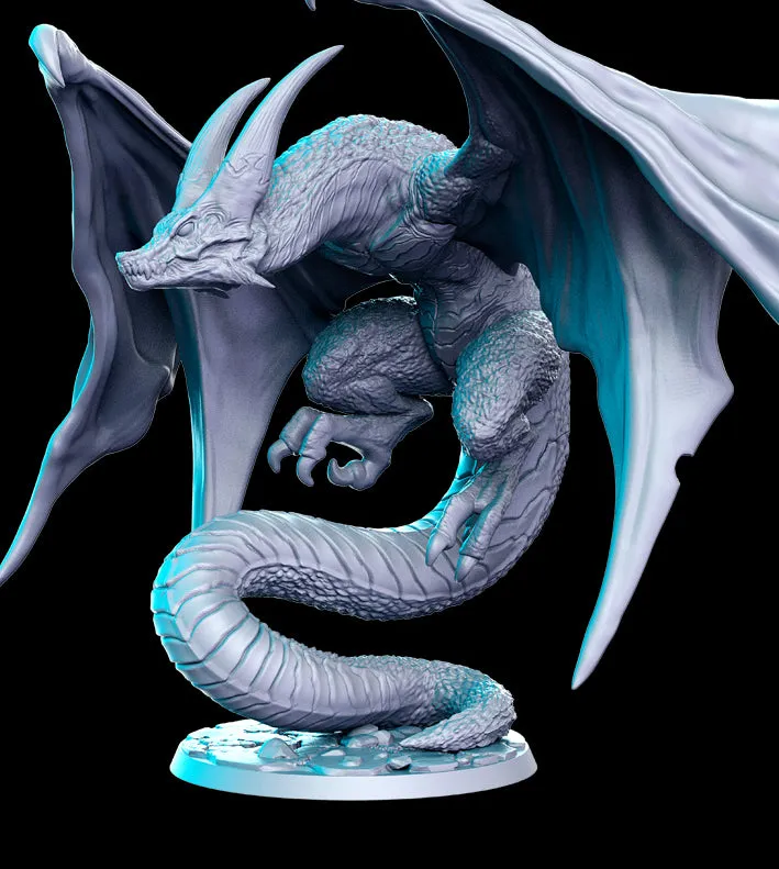 Fenathrax Classic RPG 3D Printed Miniature
