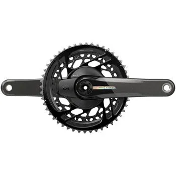 Force AXS Power Meter Bicycle Crankset - 172.5mm, 2x 12-Speed, 48/35t, Direct Mount, DUB Spindle Interface, Iridescent Gray, D2