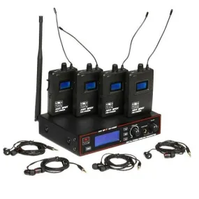Galaxy Audio AS-1400-4 4 Band Pack System