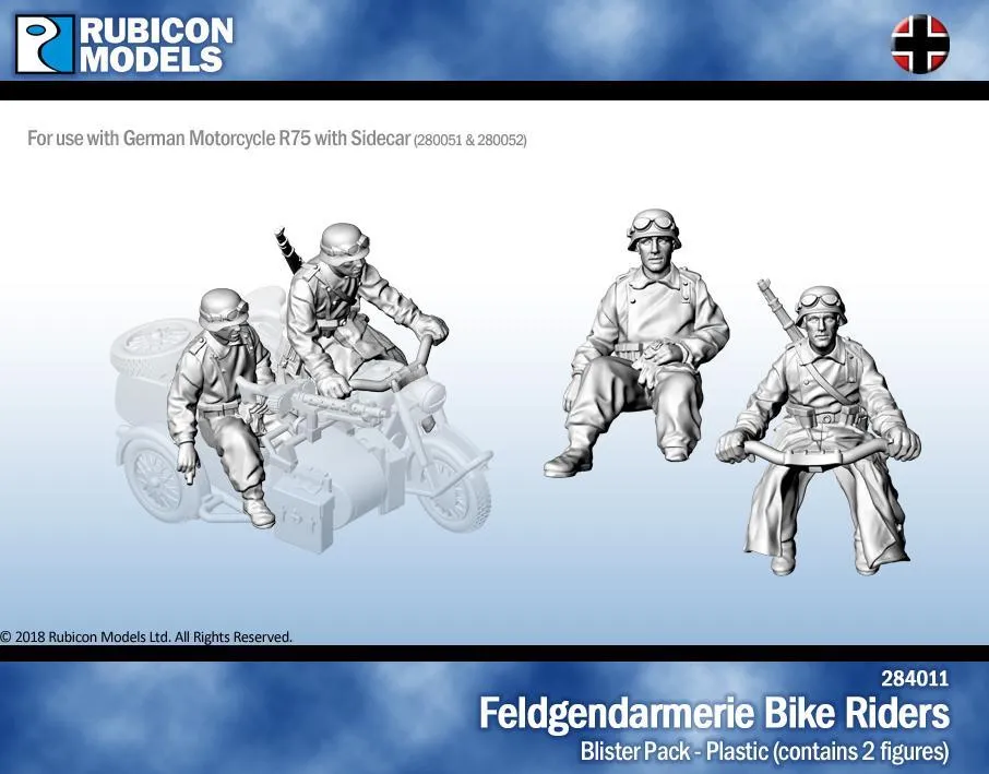 German Feldgendarmerie Bike Crew Upgrade Kit - Rubicon