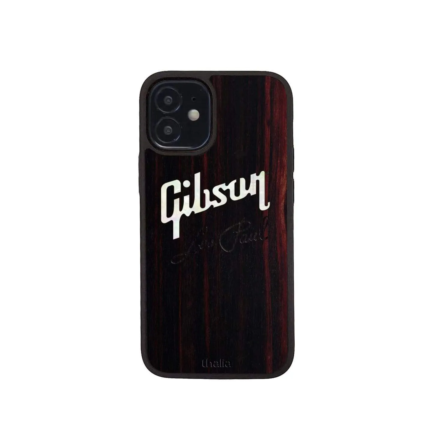 Gibson Pearl Logo with Les Paul Script Engraved | iPhone Case