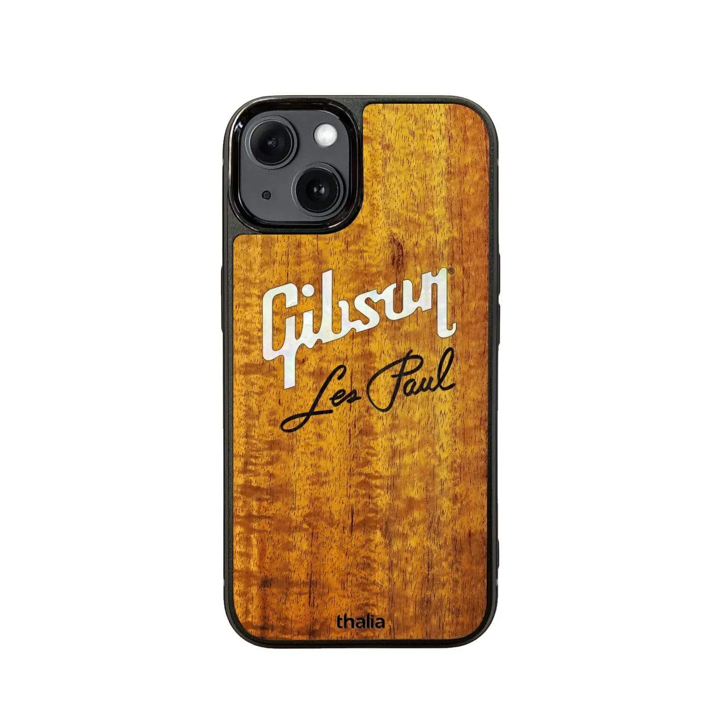 Gibson Pearl Logo with Les Paul Script Engraved | iPhone Case