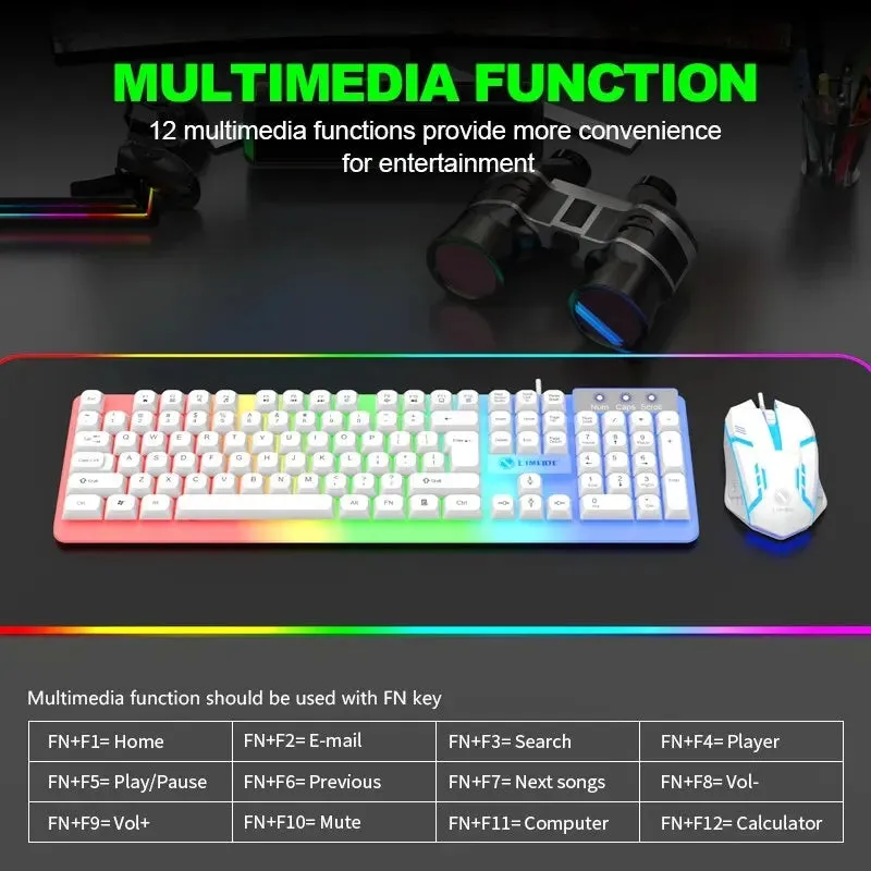 GTX350 Series Wired Membrane Keyboard