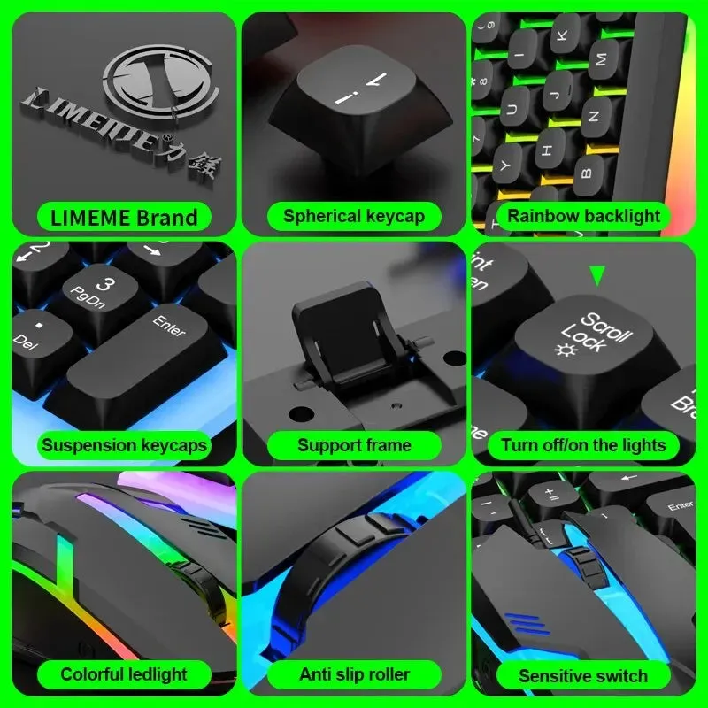 GTX350 Series Wired Membrane Keyboard