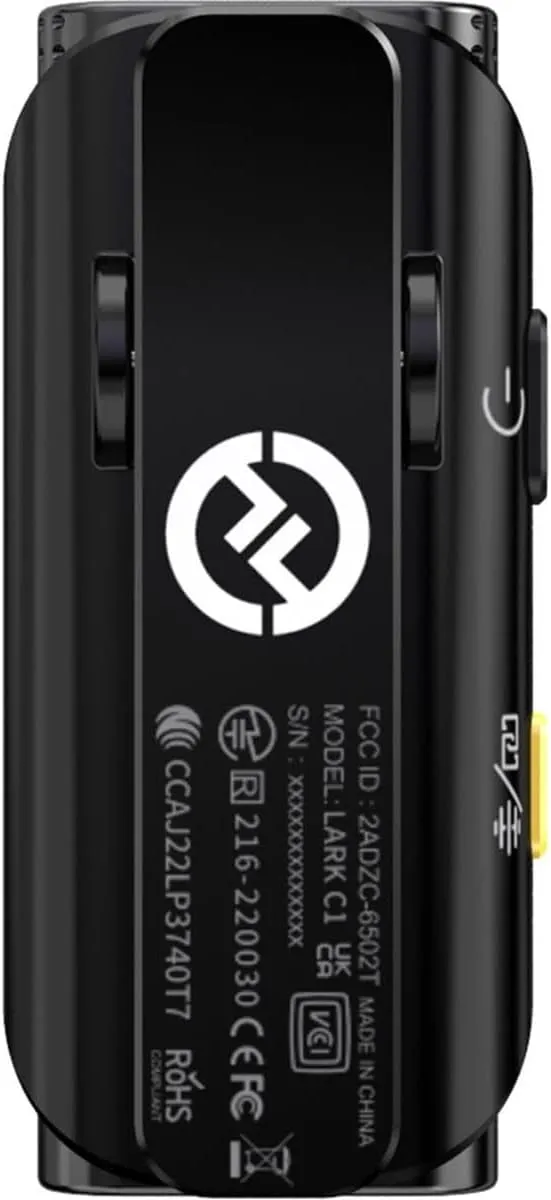 Hollyland LARK C1 DUO 2-Person Wireless Microphone System with USB-C Connector for Mobile Devices (2.4 GHz)