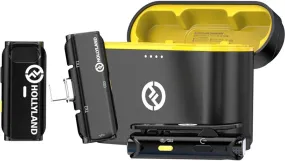 Hollyland LARK C1 DUO 2-Person Wireless Microphone System with USB-C Connector for Mobile Devices (2.4 GHz)