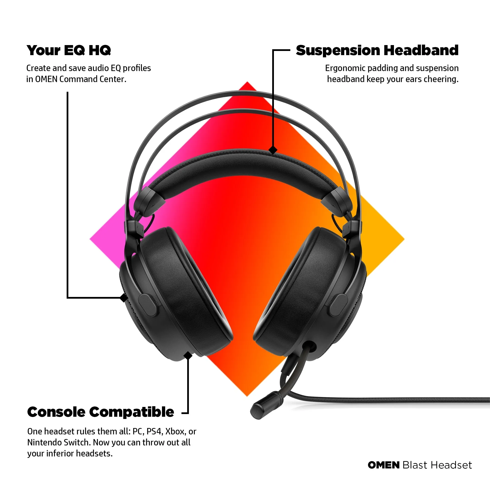 HP OMEN BLAST HEADSET