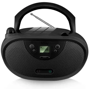 hPlay GC04 Portable CD/CD-R/CD-RW Boombox with AM FM Radio