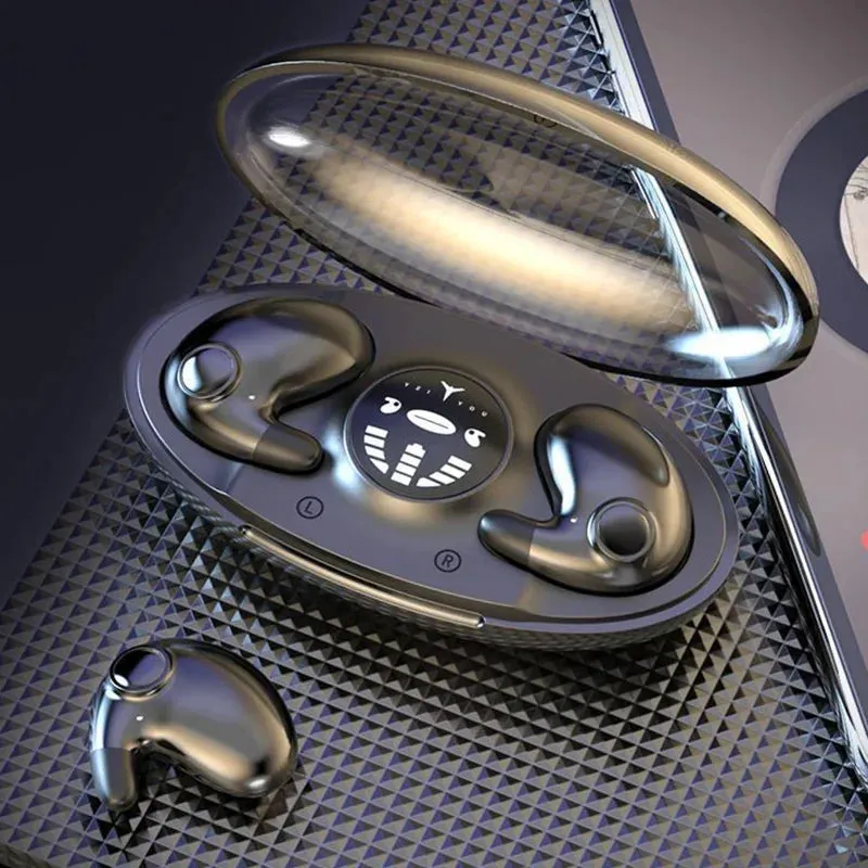 Invisible Wireless Sleep Headphones - IPX6 Waterproof