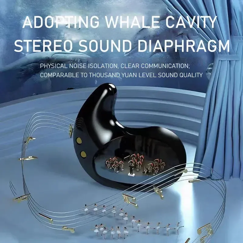 Invisible Wireless Sleep Headphones - IPX6 Waterproof