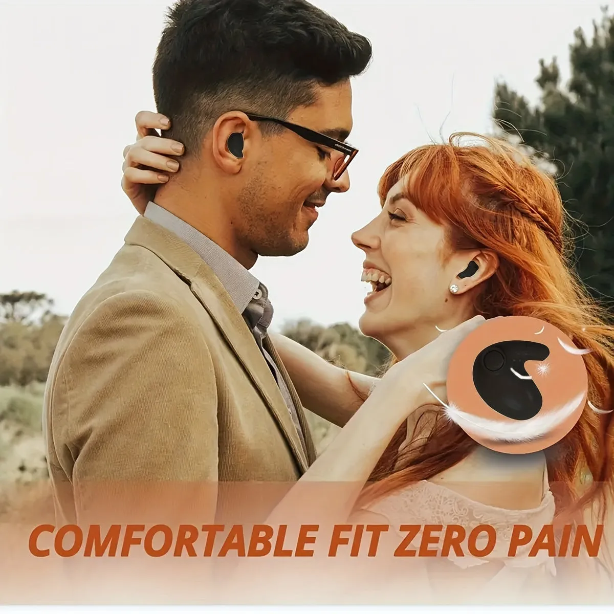 IP5 Waterproof Earphones Long Battery Life Universal Compatibility