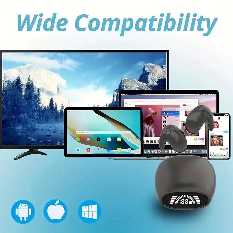 IP5 Waterproof Earphones Long Battery Life Universal Compatibility