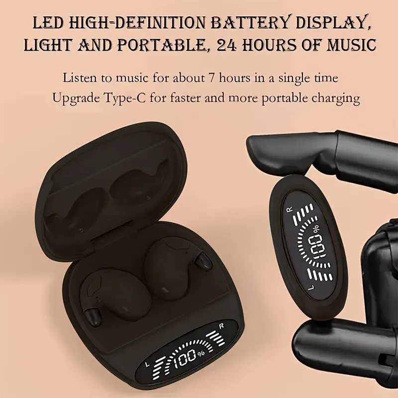 IP5 Waterproof Earphones Long Battery Life Universal Compatibility