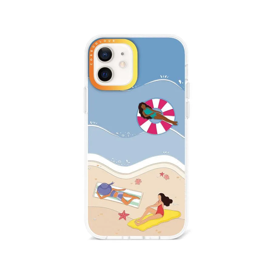 iPhone 12 Azure Splash Phone Case