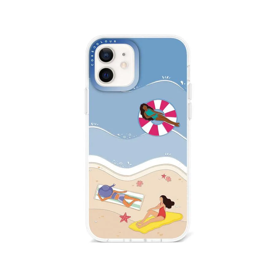 iPhone 12 Azure Splash Phone Case