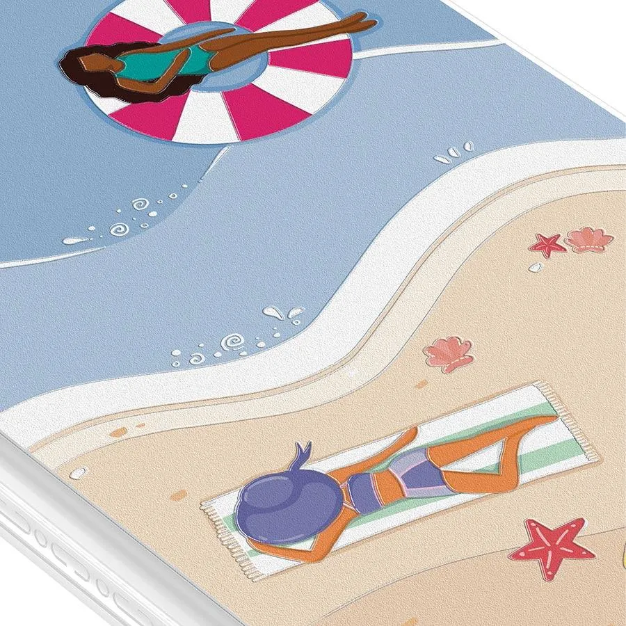 iPhone 12 Azure Splash Phone Case