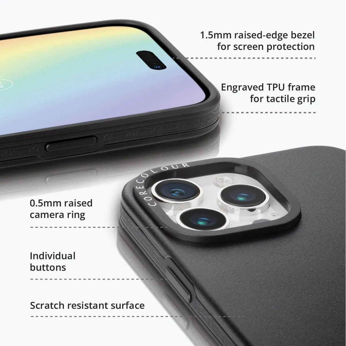 iPhone 12 Check Me Out Twisted Black Phone Case