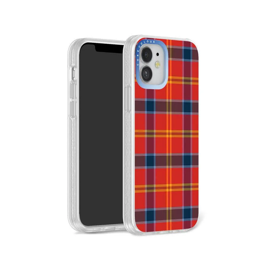 iPhone 12 Classic Plaid Phone Case